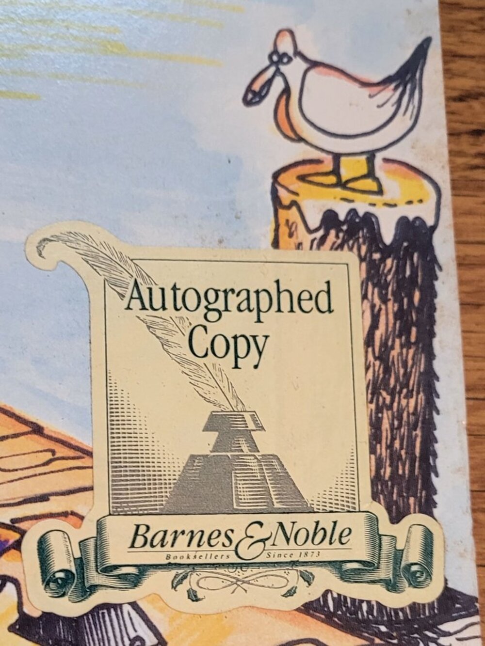 Author Signed Book: by Don Bousquet "The Qauhog Stops Here"